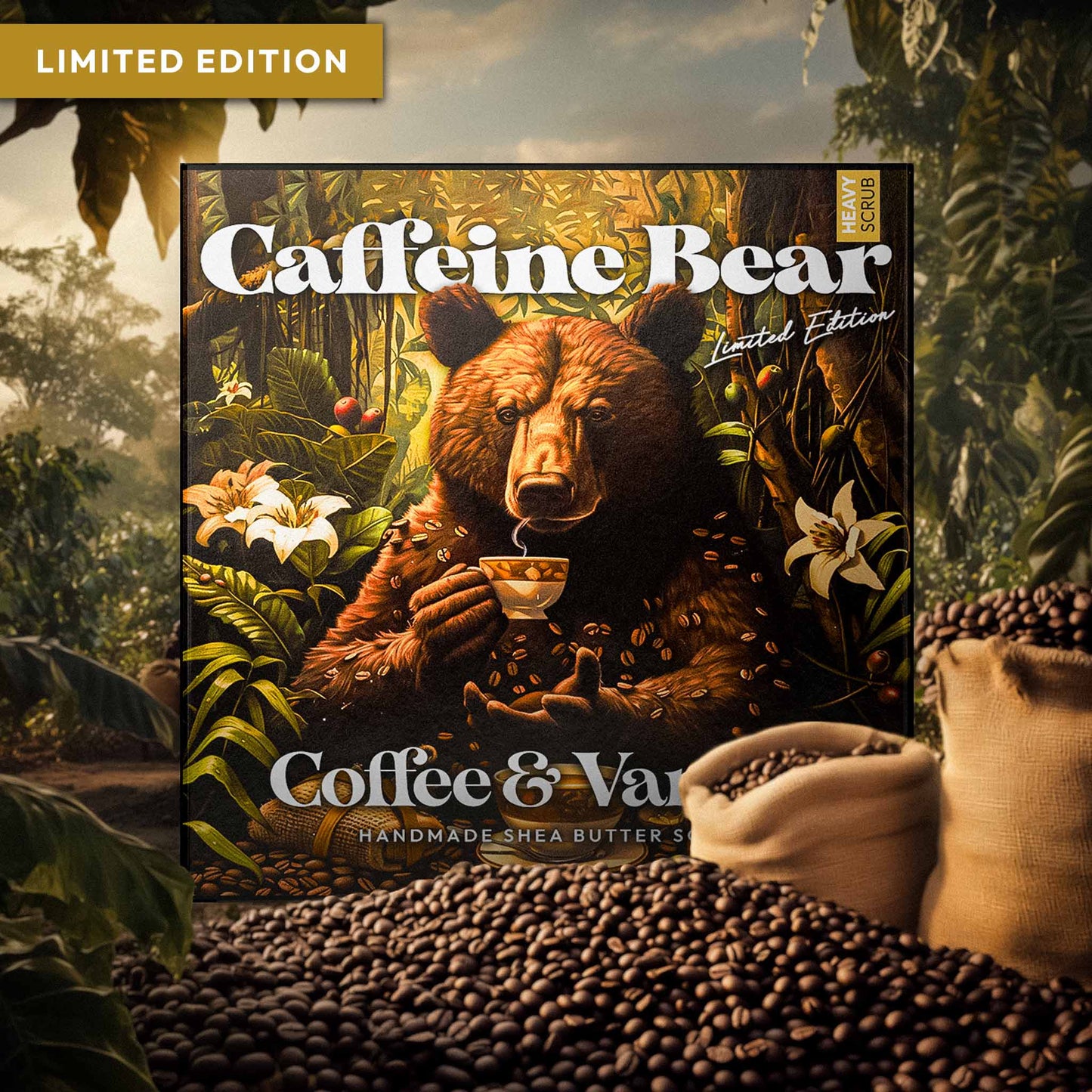 Caffeine Bear: Coffee & Vanilla