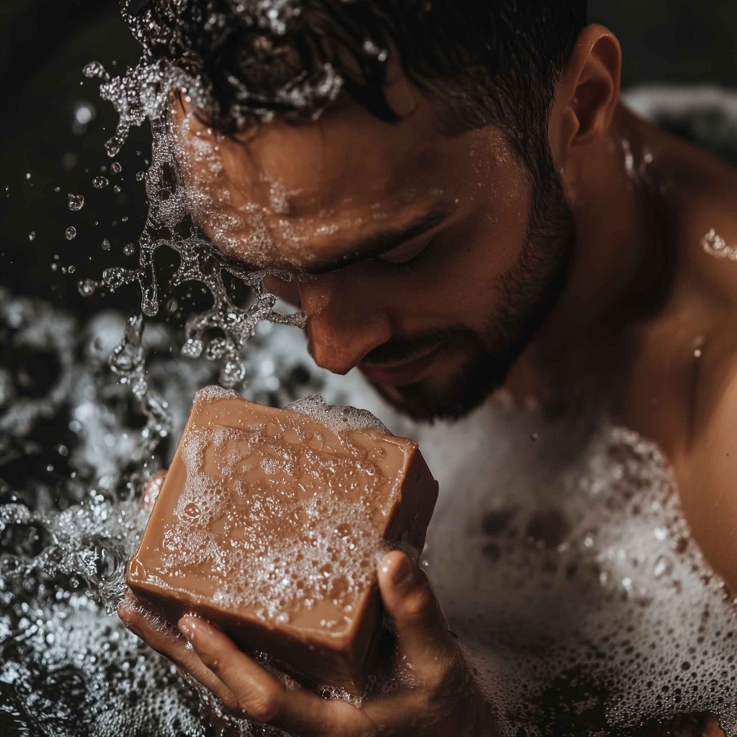 Caffeine Bear: Coffee & Vanilla Scrub Bar