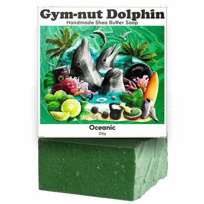 Gym-nut Dolphin: Oceanic Bergamot Basil & Mint