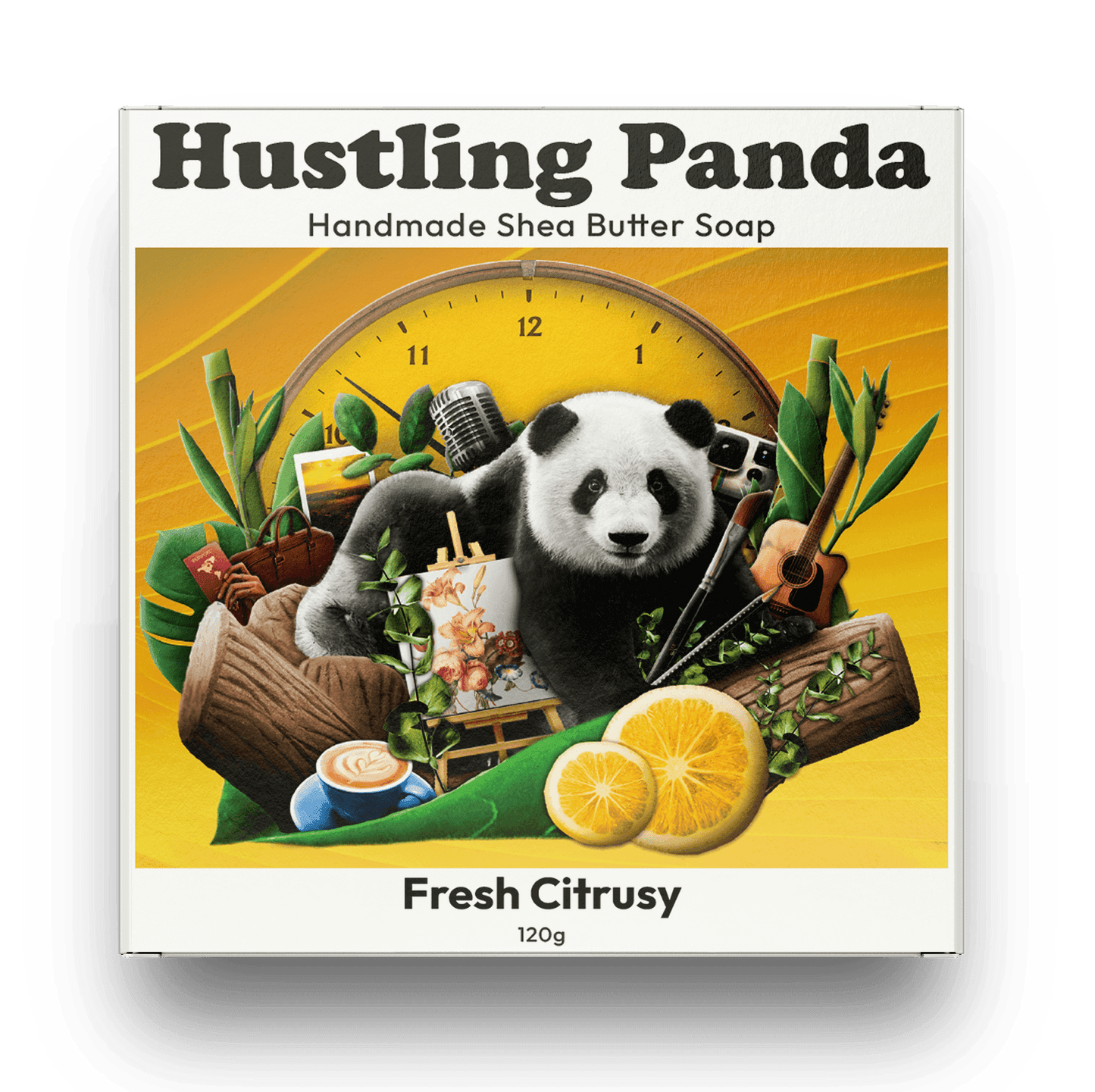 Hustling Panda Shea Skin Cleansing shea butter soap HP1PACK